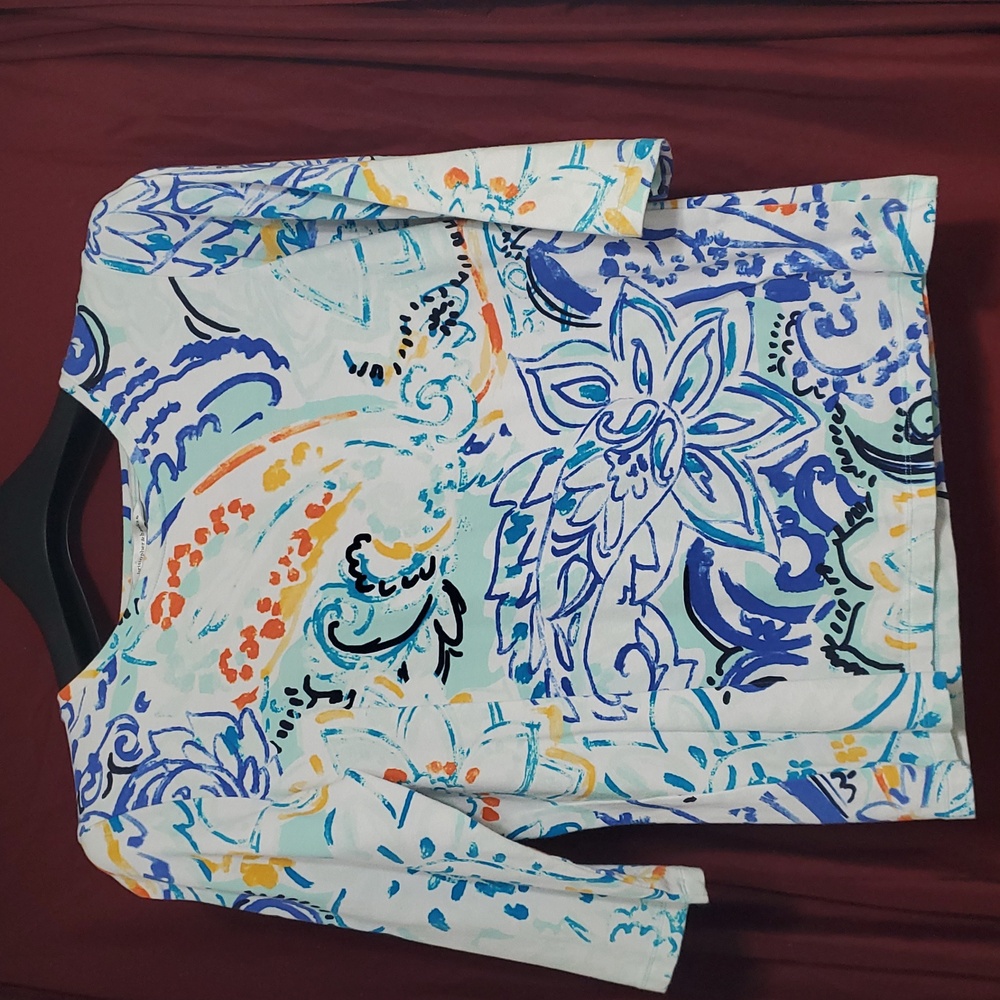 Colorful Print Women's Top
